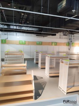 Design a mobile shop, Lemon Telecom Shop, Chatuchak Park Station